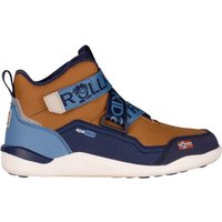 Trollkids - Kid's Nordfjord Barefoot Winter Hiker - Winterschuhe Gr 35 blau