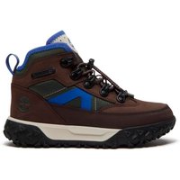 Timberland - Youth's Greenstride Motion 6 Mid Bungee WP Boot - Freizeitschuhe Gr 13 schwarz/braun