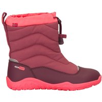 Trollkids - Kid's Rosfjord Barefoot Winter Hiker - Winterschuhe Gr 26 rosa/rot