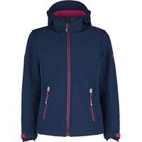 Trollkids - Girl's Trollfjord Jacket - Softshelljacke Gr 104 blau