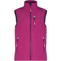 Trollkids - Kid's Trollfjord Vest - Softshellweste Gr 110 rosa/lila