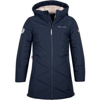 Trollkids - Girl's Bergen Coat - Mantel Gr 152 blau
