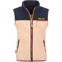 Trollkids - Kid's Hemsedal Vest - Fleeceweste Gr 104 beige
