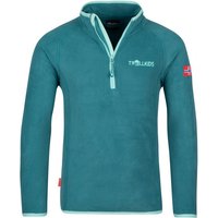 Trollkids - Kid's Nordland Half Zip - Fleecepullover Gr 98 türkis