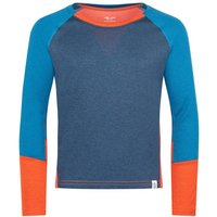 Trollkids - Kid's Seiland Longsleeve - Funktionsshirt Gr 164 blau