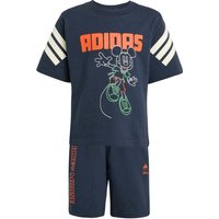 adidas - Kid‘s Adidas Disney Mickey Mouse T-Shirt Set - T-Shirt Gr 128 blau adidas - Kid‘s Adidas Disney Mickey Mouse T-Shirt Set - T-Shirt Gr 128 blau