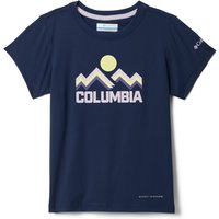 Columbia - Kid's Tech Trail Utility S/S Graphic Crew - Funktionsshirt Gr XL blau