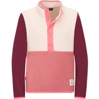 Trollkids - Kid's Flekkefjord Half Zip - Fleecepullover Gr 116 rosa