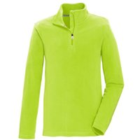 killtec - Boy's Ksw 139 Fleece Shirt - Fleecepullover Gr 116 grün