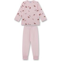 Sanetta - Kid's Pyjama Long AOP 233564 - Schlafanzug Gr 128 rosa