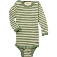 Engel - Baby-Body L/S mit Druckknöpfen auf den Schultern - Body Gr 98/104 oliv