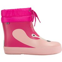 Viking - Kid's Alv Barefoot Paw Print - Gummistiefel Gr 28 rosa