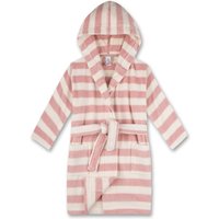 Sanetta - Kid's Bathrobe Stripe 233054 - Bademantel Gr 104 rosa