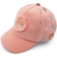 maximo - Kid's Mini Girl-Cap Tiger Klettverschluss - Cap Gr 49-51 cm rosa