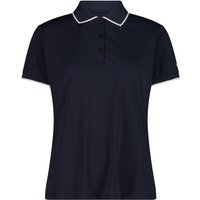 CMP - Women's Polo Stretch Piquet - Polo-Shirt Gr 46 blau