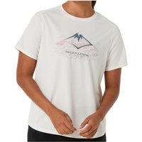 Asics - Women's Fujitrail Logo S/S Top - Laufshirt Gr XL grau