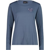 CMP - Women's L/S T-Shirt - Funktionsshirt Gr 46 blau
