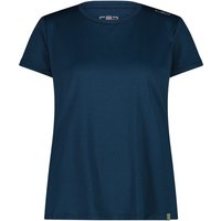 CMP - Women's S/S T-Shirt Round Neck - Funktionsshirt Gr 34 blau