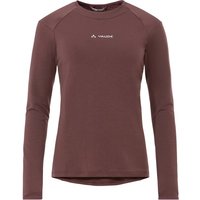 Vaude - Women's Monviso Crew Neck - Funktionsshirt Gr 36 braun