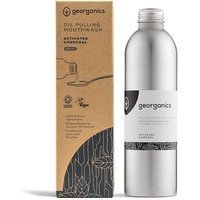 Georganics Oilpulling Mouthwash - Activated Charcoal 275ml