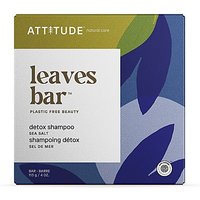 Big Green Smile Attitude Leaves Bar Detox Shampoo Sea Salt Plastikfreies Shampoo