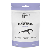 Big Green Smile 25% Rabatt auf die HolzkohleZahnseide Picks von The Humble Co 50 St