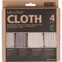 Big Green Smile 25% Rabatt auf grauebeige Smart MicrofaserTücher im 4er Set