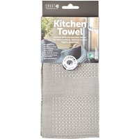 Big Green Smile Smart Microfaser Geschirrtuch Grey