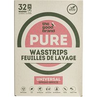 Er zit (micro)plastic in wasmiddelen! Dit zijn natuurlijke alternatieven The Good Brand Wasstrips – Universal 32 wasbeurten