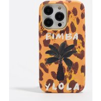 Capa rígida iPhone 15 Pro palmeira amarela