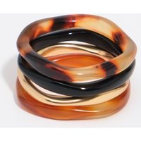 Bimba Y Lola Rabatt 14% Ersparnis auf Set mit 4 Ringen in Schildpatt