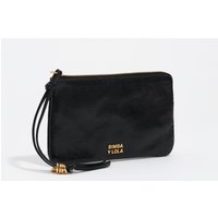 Porta-moedas grande pele preto