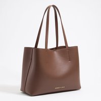 Bimba Y Lola Bénéficiez de 3% de réduction sur le sac shopping Chihuahua en cuir moka