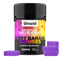 THC-B + HHC Gummies - Berry Banana (RELEASE SALE)