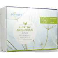 BioProphyl Darmbalans Productassortiment met een blikje voor elk van de fasen I, II-A en II-B Intestinale Rehabilitatie.