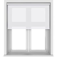 Unicolour White Motorised