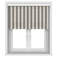 Brighton Stripe Charcoal Cassette Motorised