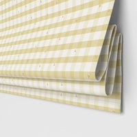 Laura Ashley Alphabet Gingham Yellow Motorised