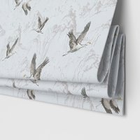 Laura Ashley Animalia Embroidered Silver Motorised