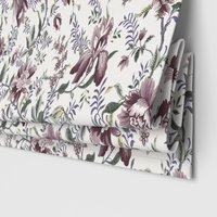 Laura Ashley Editas Garden Blackberry Purple Motorised