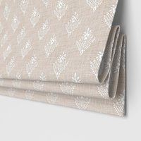 Laura Ashley Lady Fern Embroidery Almond Motorised