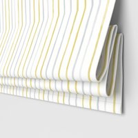 Laura Ashley Painterly Stripe Yellow Motorised
