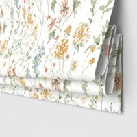 Laura Ashley Wild Meadow Pale Gold Motorised