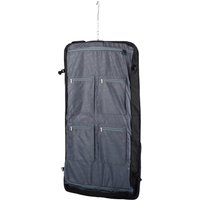 LiGHTPAK Kleidersack, aus Polyester, schwarz