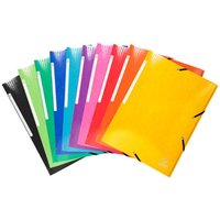 EXACOMPTA Eckspannermappe Iderama, A4, Karton, sortiert