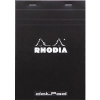 RHODIA Notizblock , dotPad, , DIN A5, gepunktet, schwarz