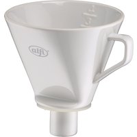 alfi Kaffeefilter Aroma plus, aus Porzellan, weiß