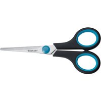 WESTCOTT Schere Easy Grip, Länge: 140 mm, blau/schwarz