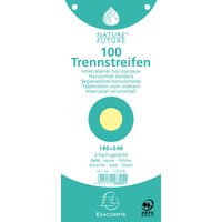 EXACOMPTA Trennstreifen Premium, 105 x 240 mm, blau