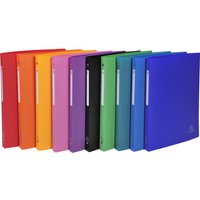 EXACOMPTA Ringbuch, PP, 4-Ring-Mechanik, DIN A4, sortiert